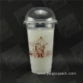 Disposable pp blister plastic cold hot drinks cup